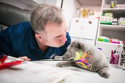 Medicul veterinar Tache Epure, un profesionist dedicat sanatatii si ingrijirii pisicilor